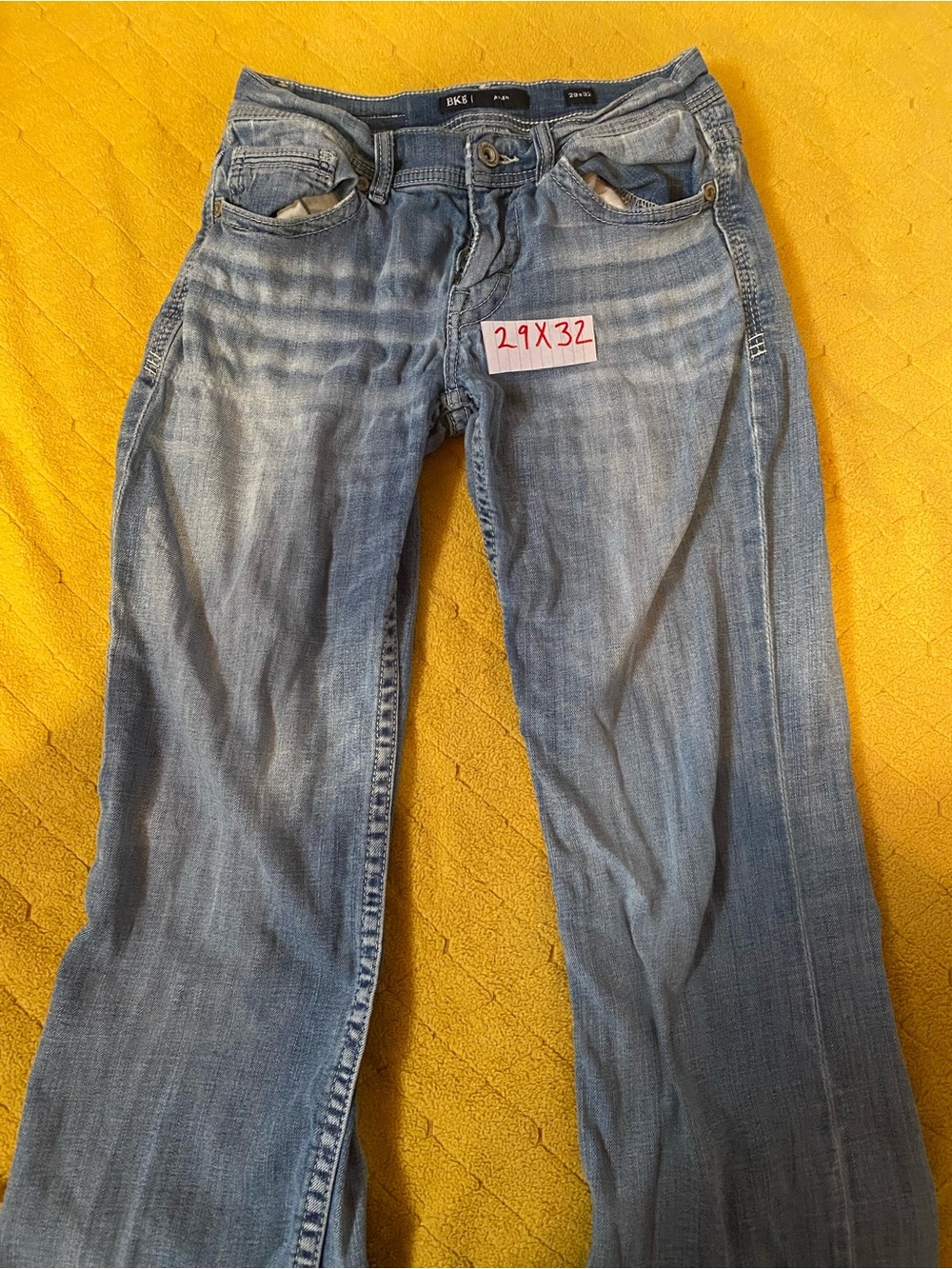 BKE Light Blue Bootcut Jeans